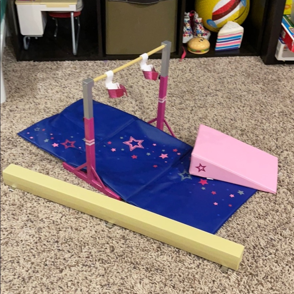 American Girl Gymnastics Set